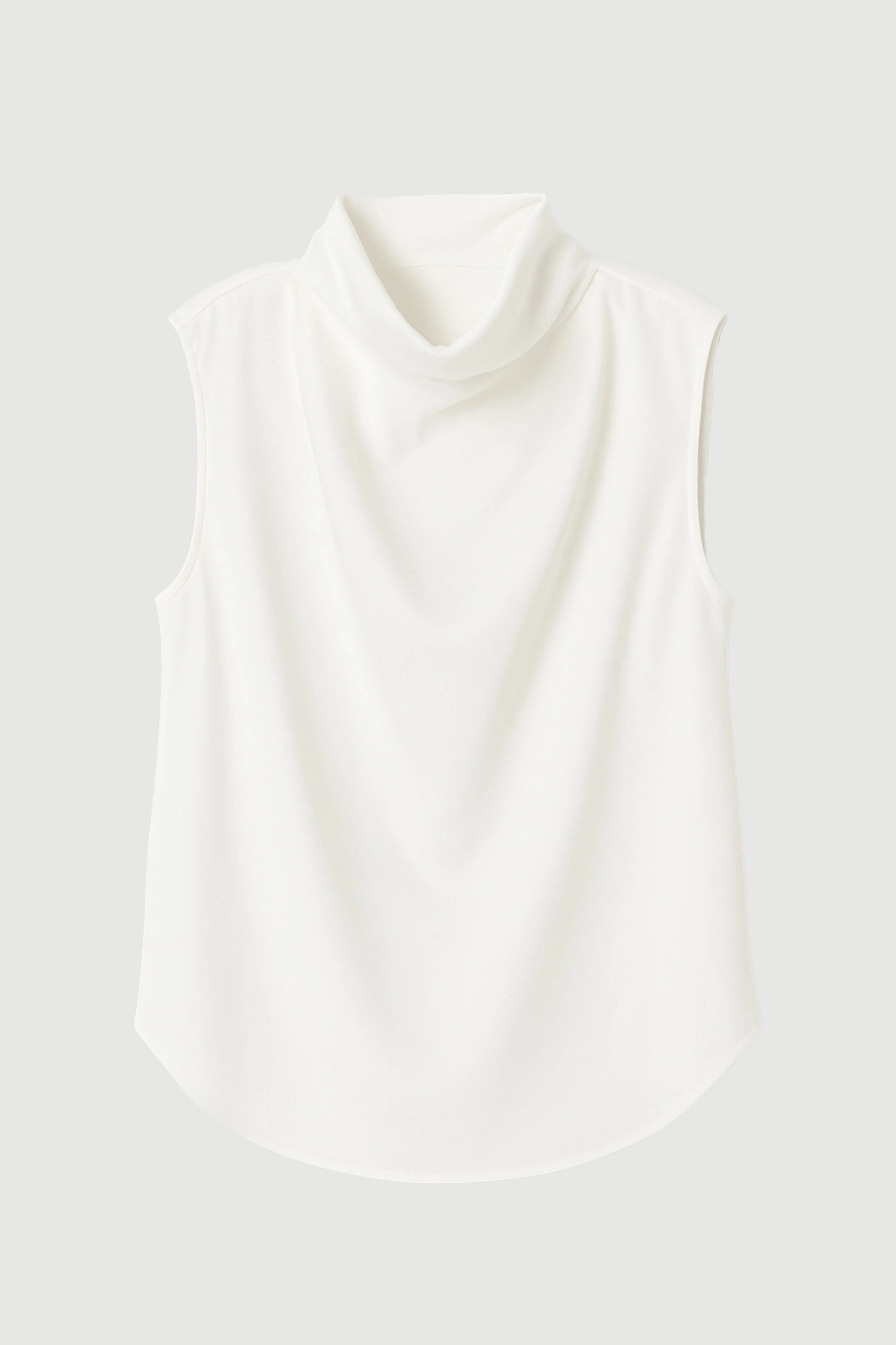 Allegra Gathered-Neck Sleeveless Blouse - Image 10