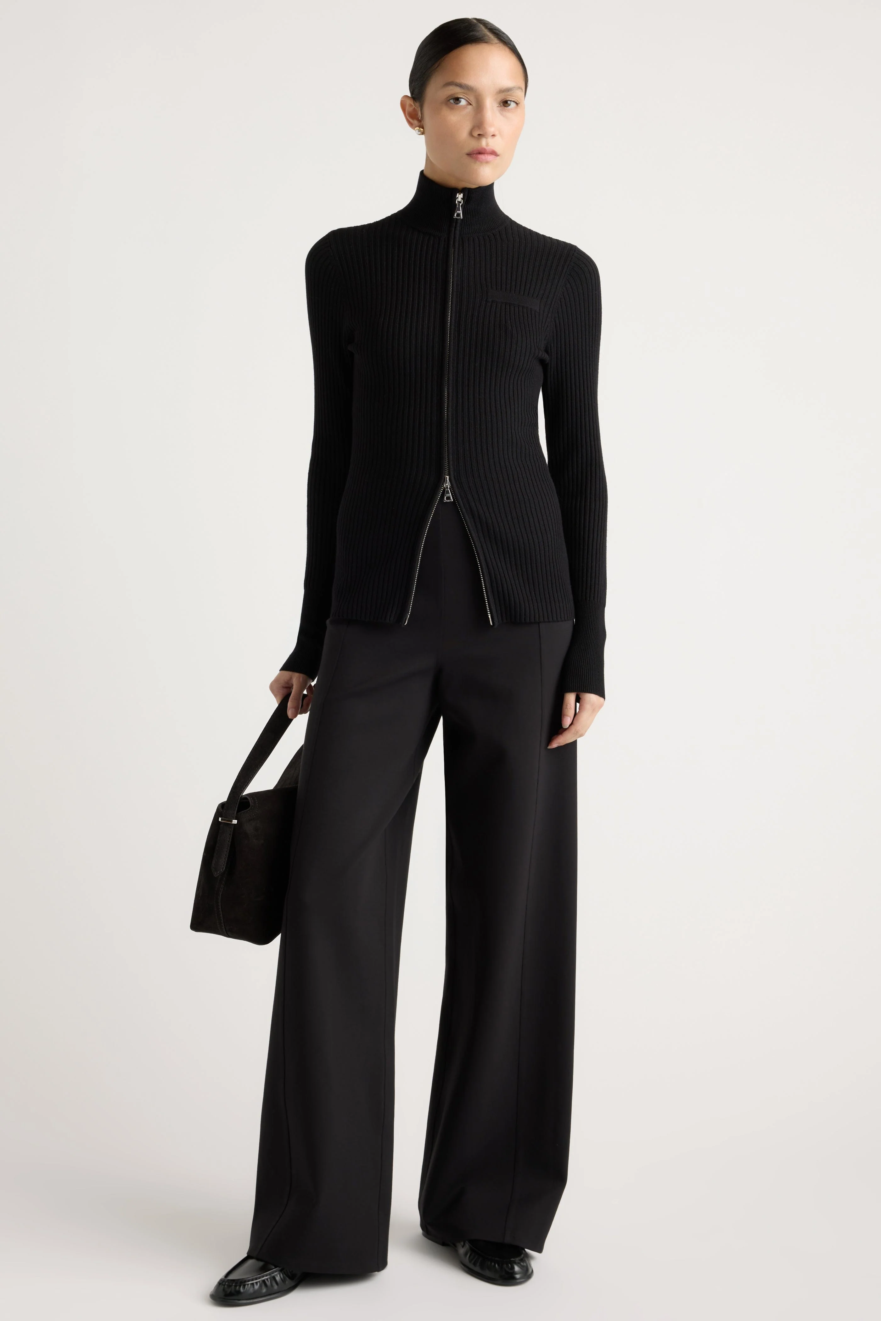 Anh Wide-Leg Ponte Stretch Pant - Image 4