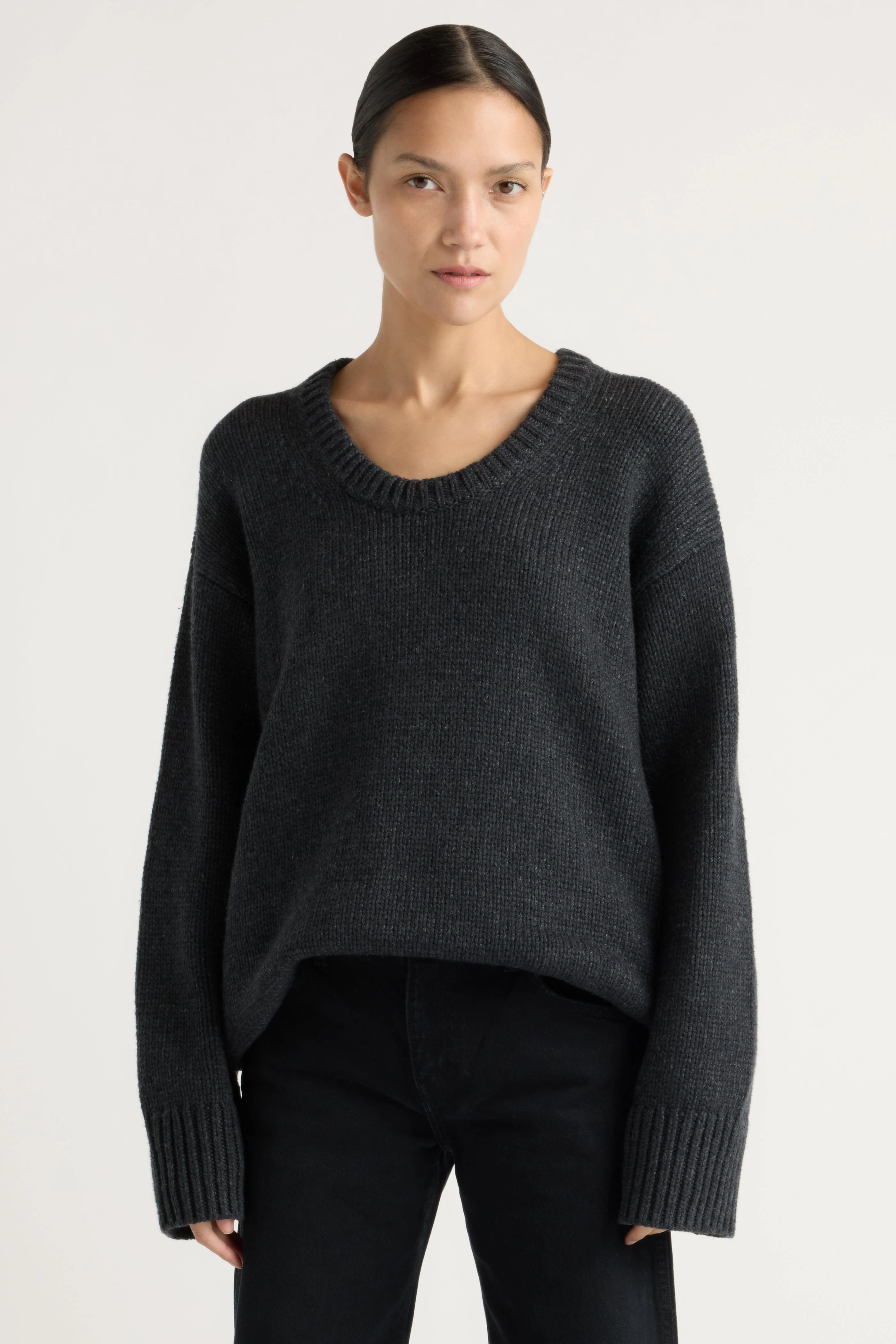 Archie Deep U-Neck Sweater - Image 3