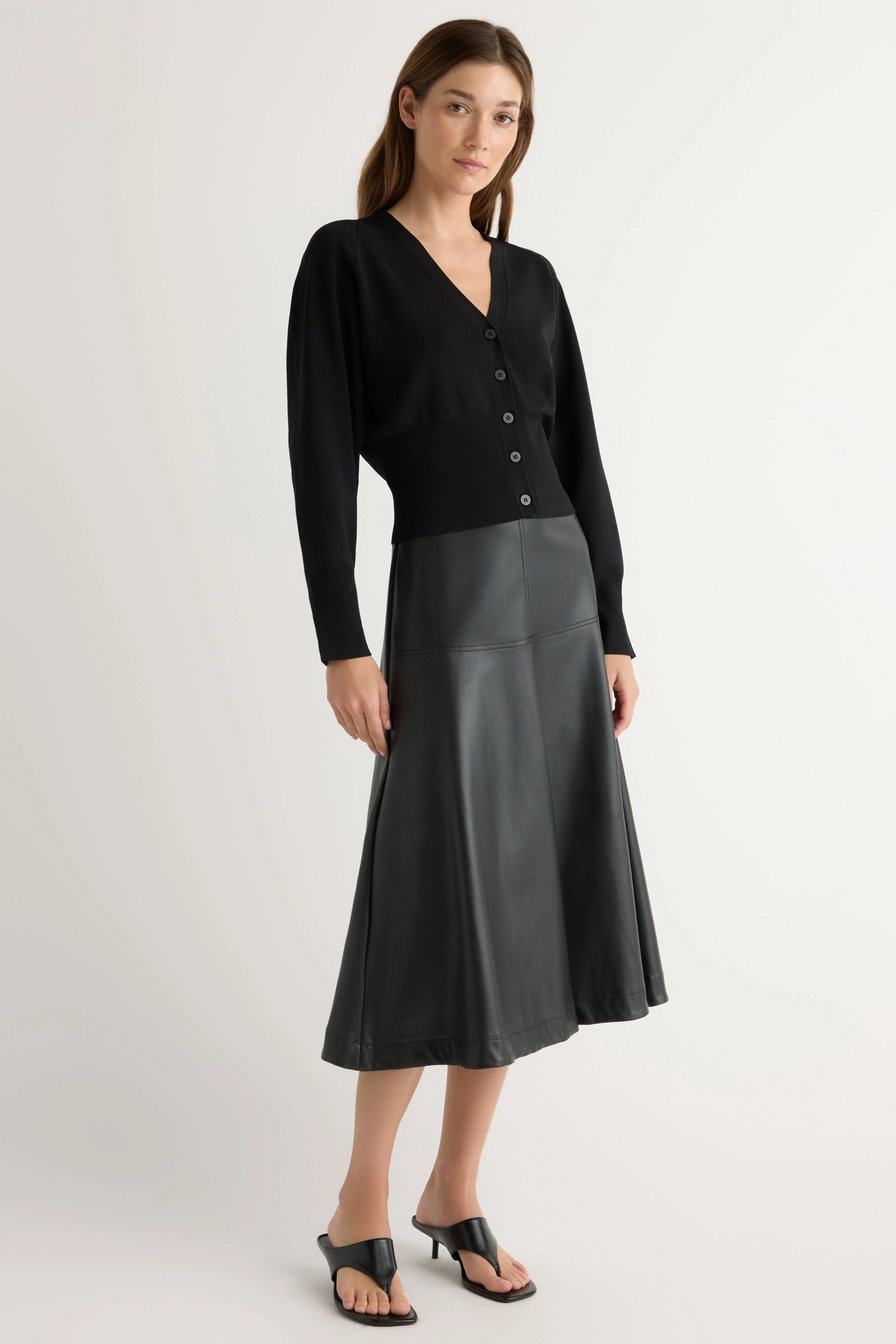 Carson Button-Front Cardigan - Image 4