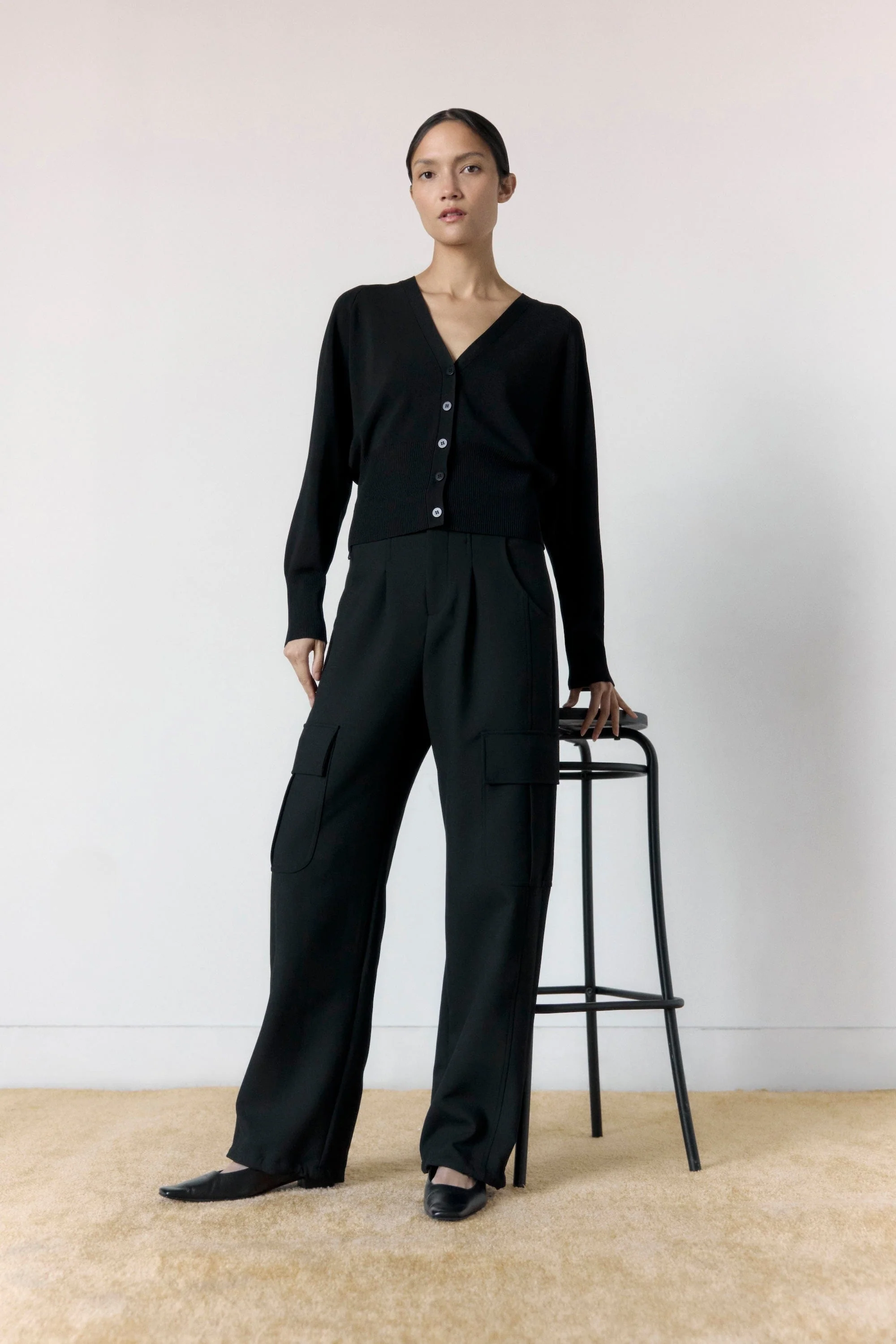 Carson Button-Front Cardigan - Image 7