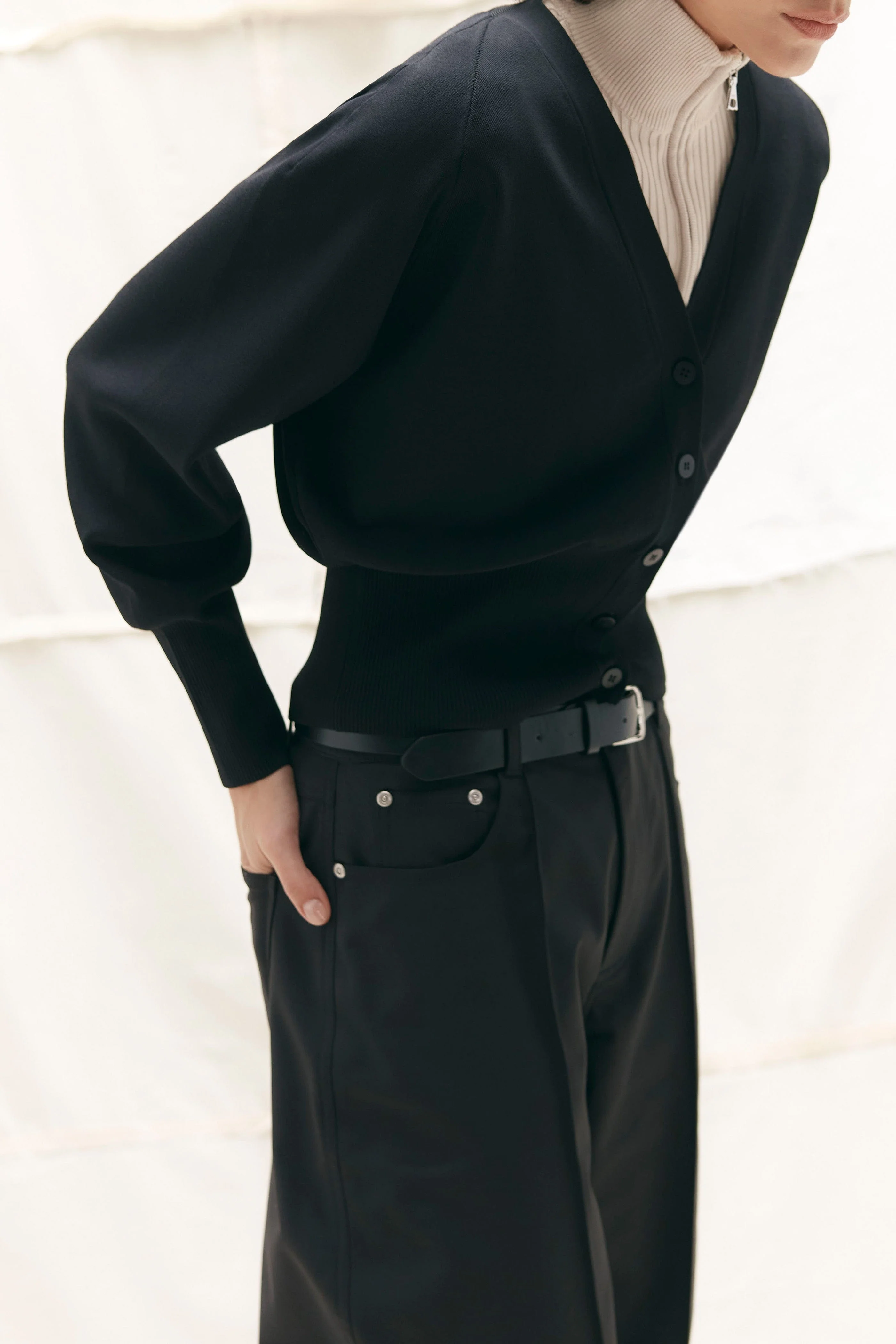 Carson Button-Front Cardigan - Image 8