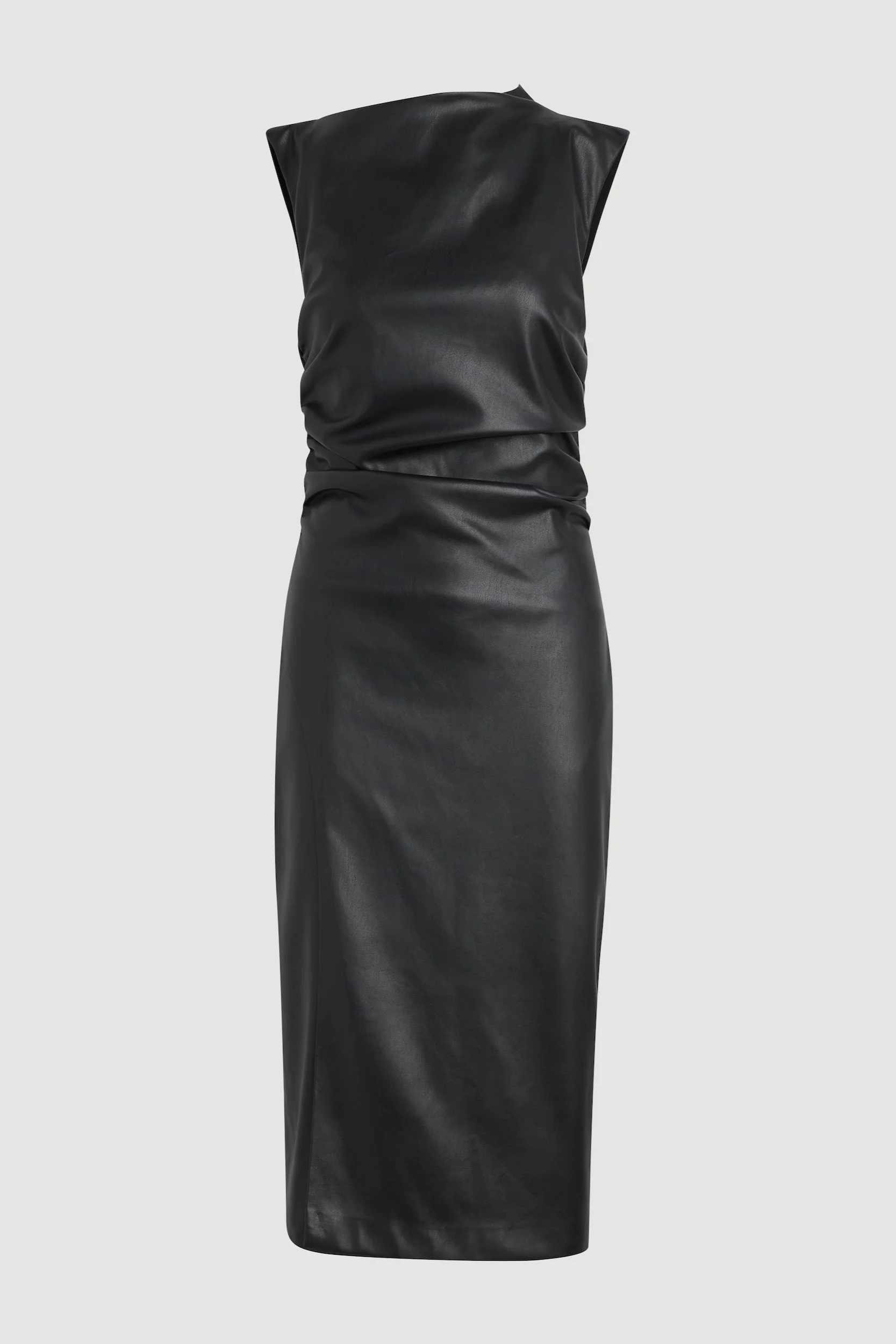 Channing Vegan Leather Dress - Image 8