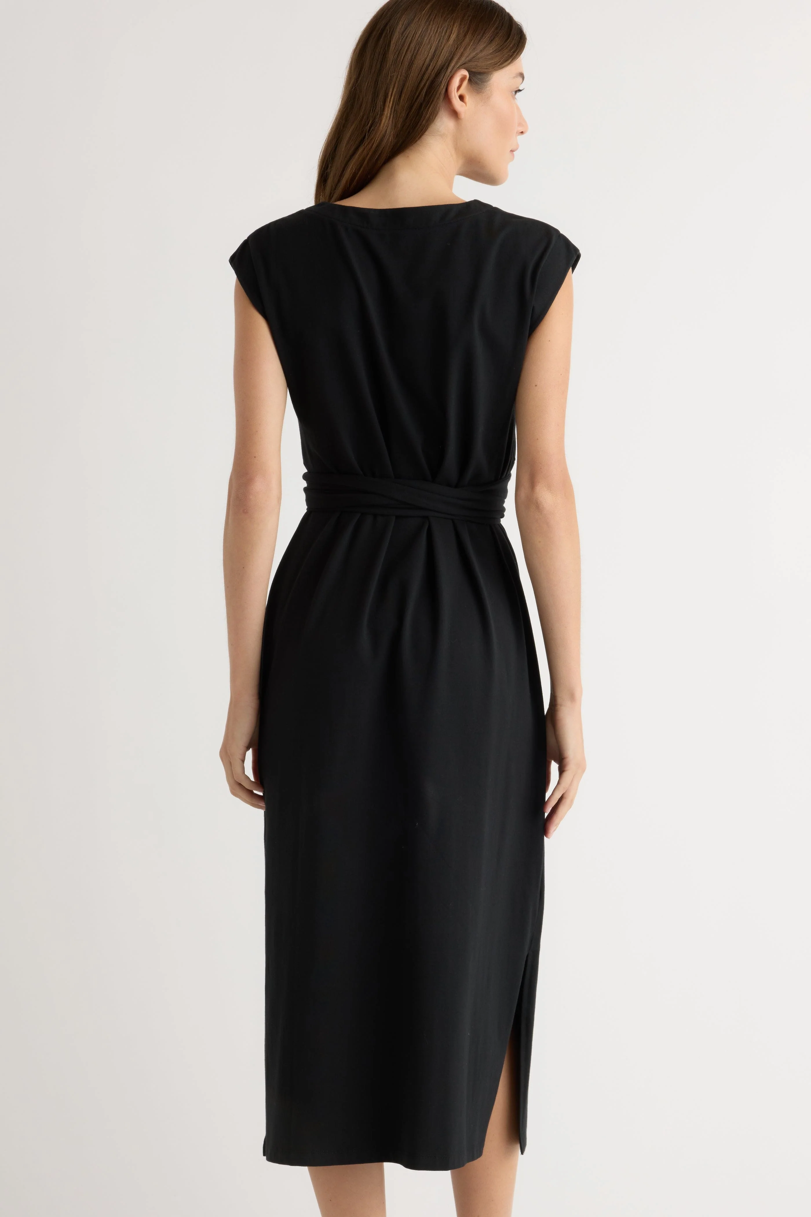 Fei Tie-Front Organic Cotton Dress - Image 11