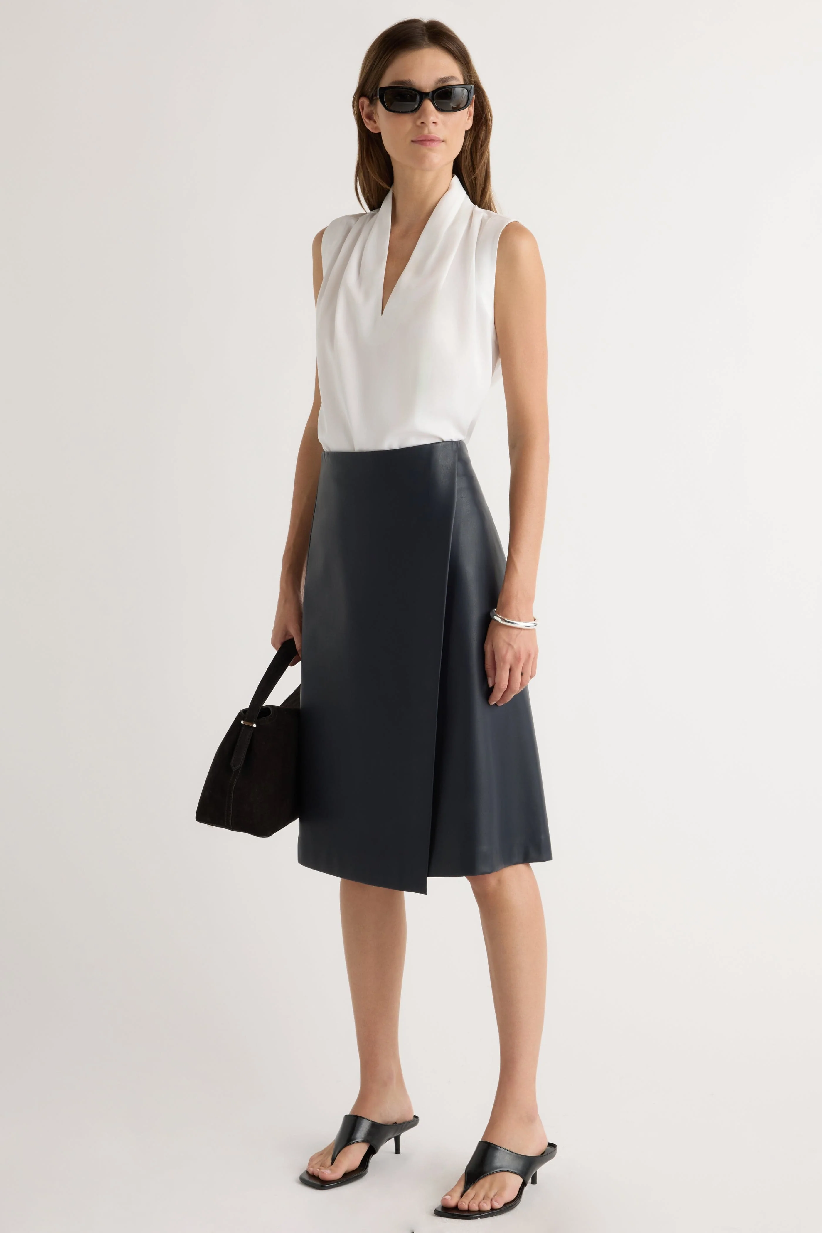 Jae V-Neck Sleeveless Blouse - Image 6