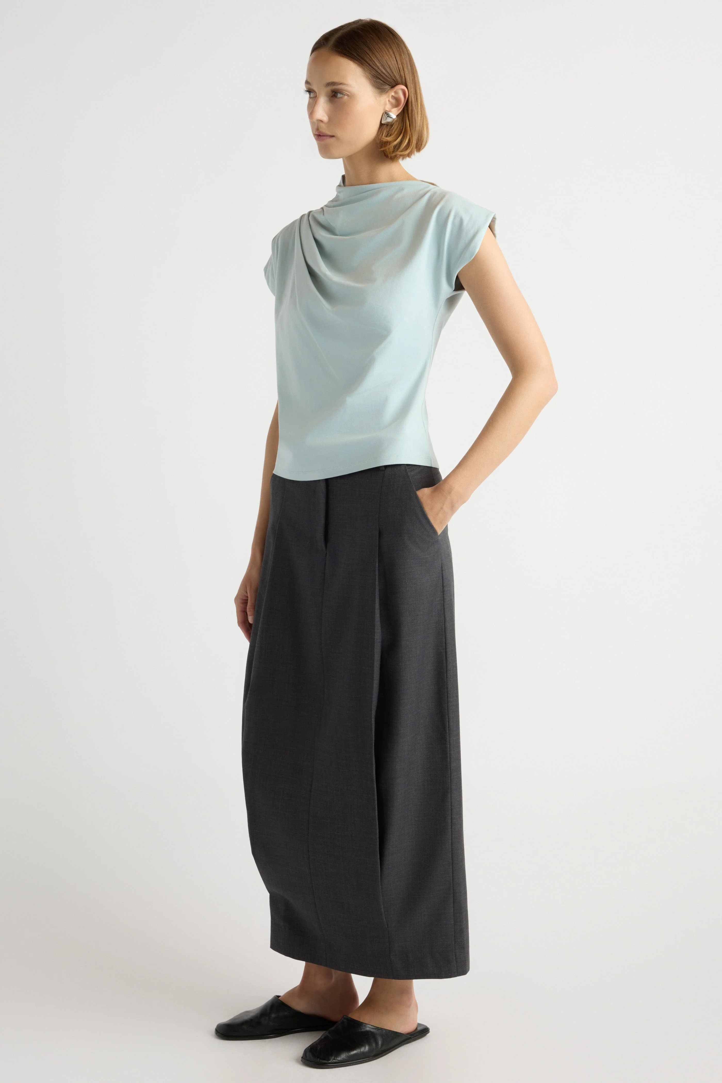 Kenny Asymmetric-Neck Tee - Image 3