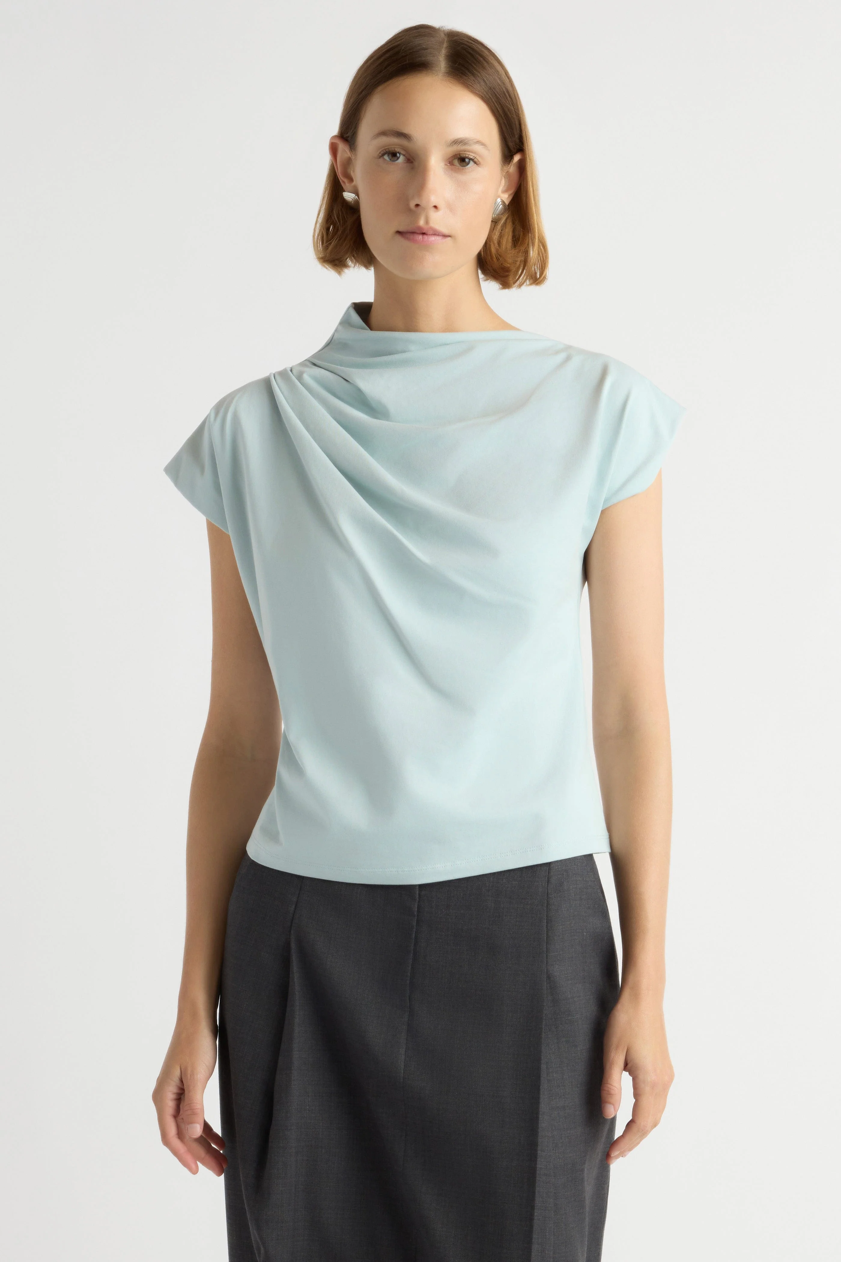 Kenny Asymmetric-Neck Tee - Image 5