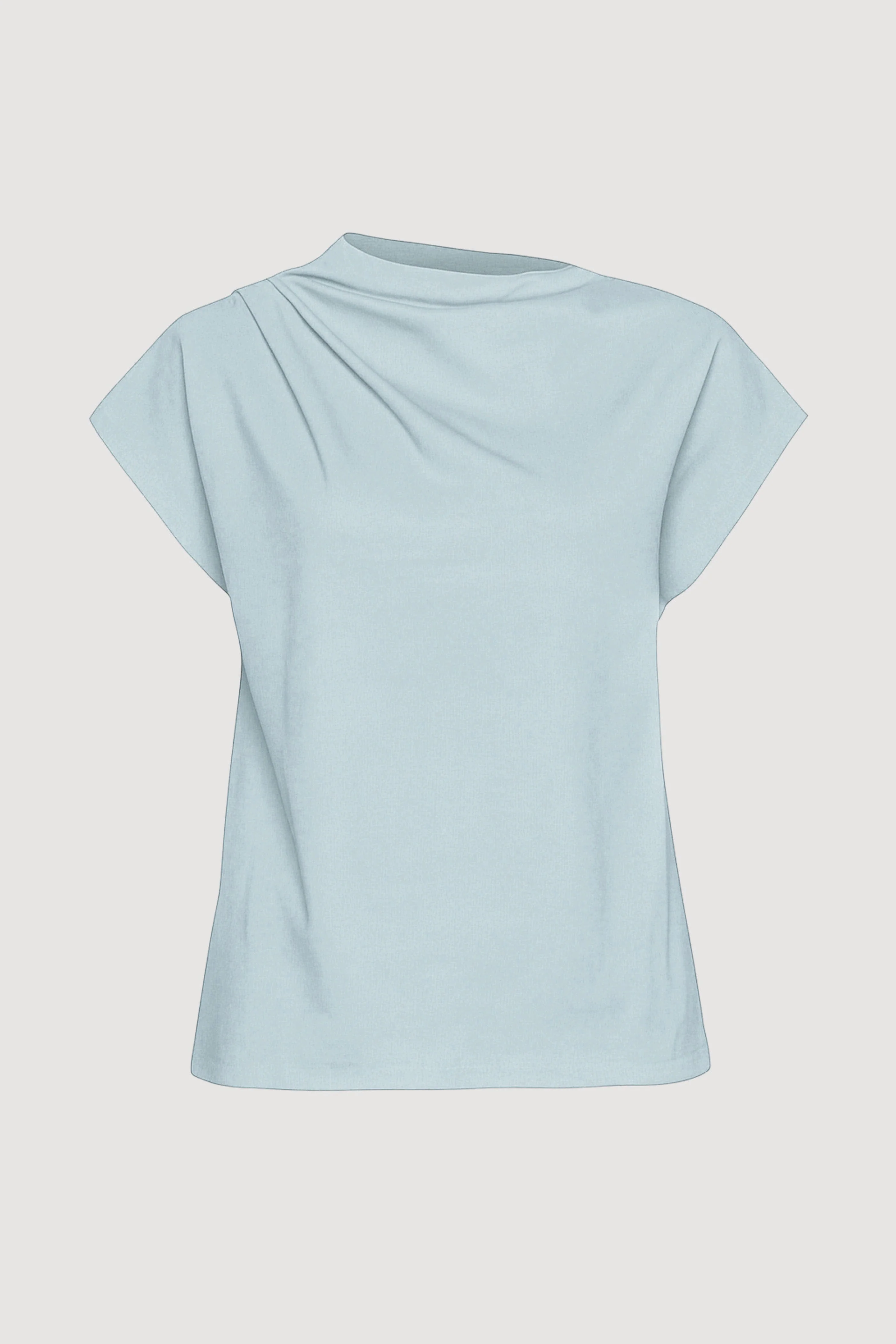 Kenny Asymmetric-Neck Tee - Image 8