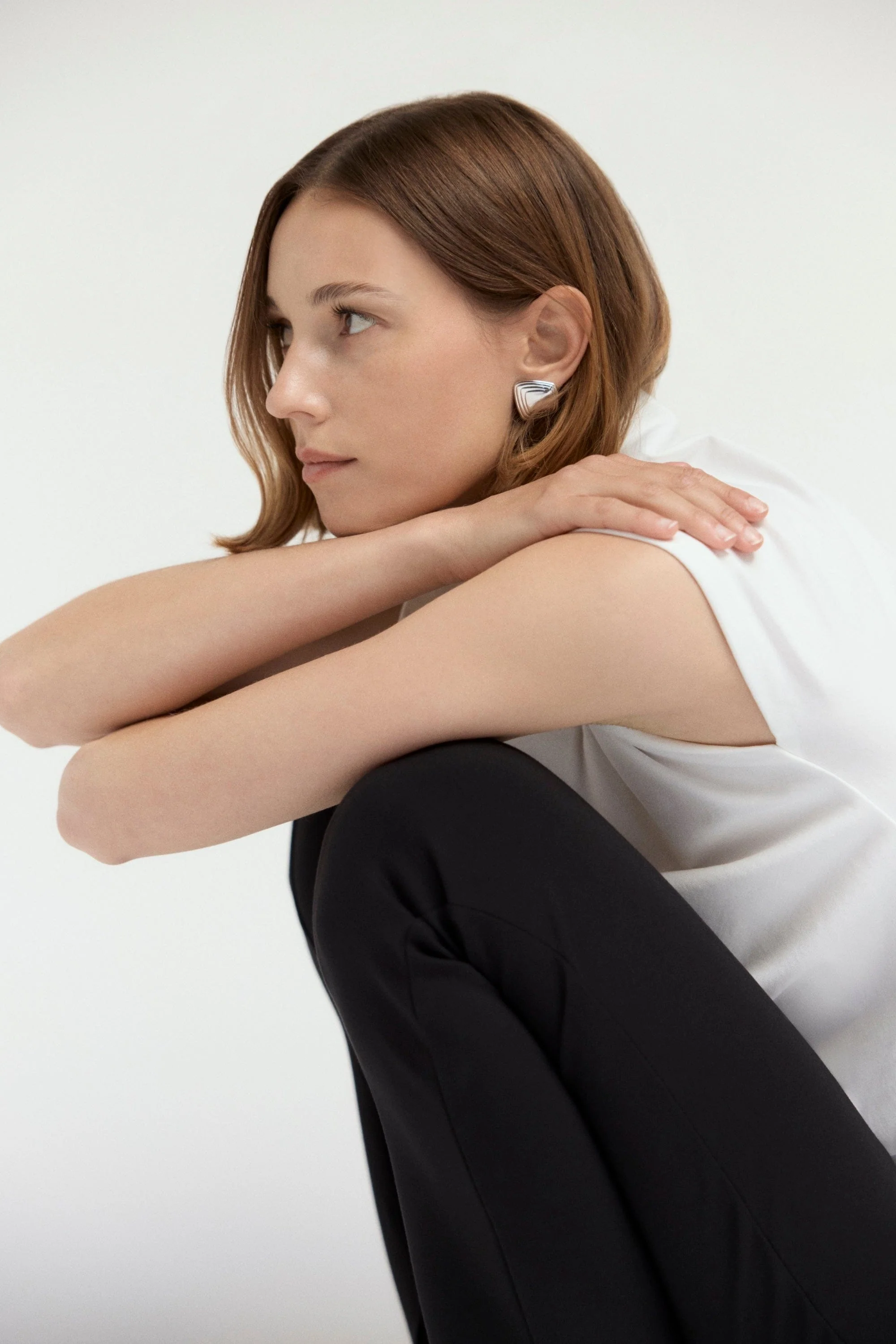 Kenny Asymmetric-Neck Tee - Image 10