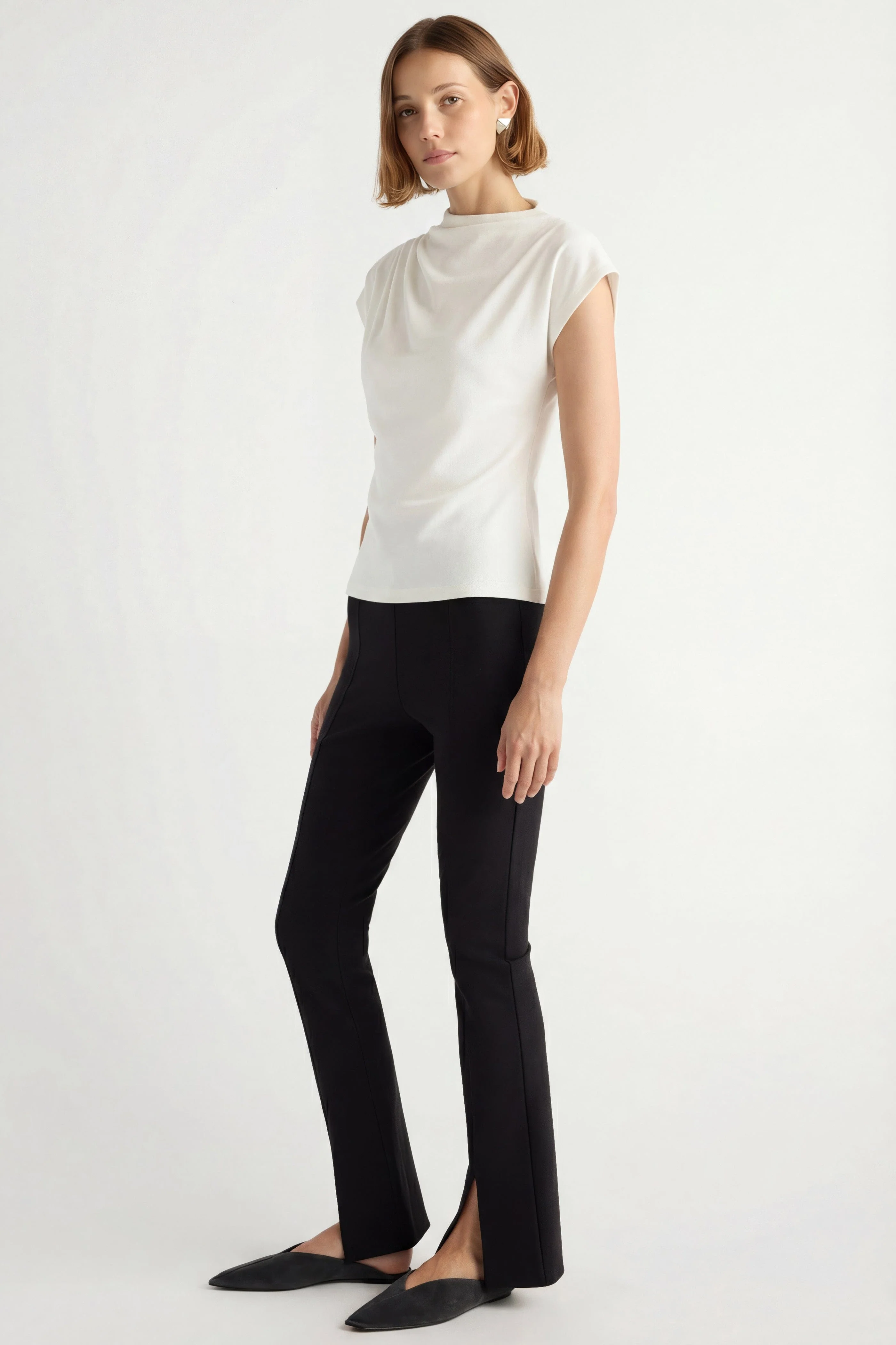 Kenny Asymmetric-Neck Tee - Image 6