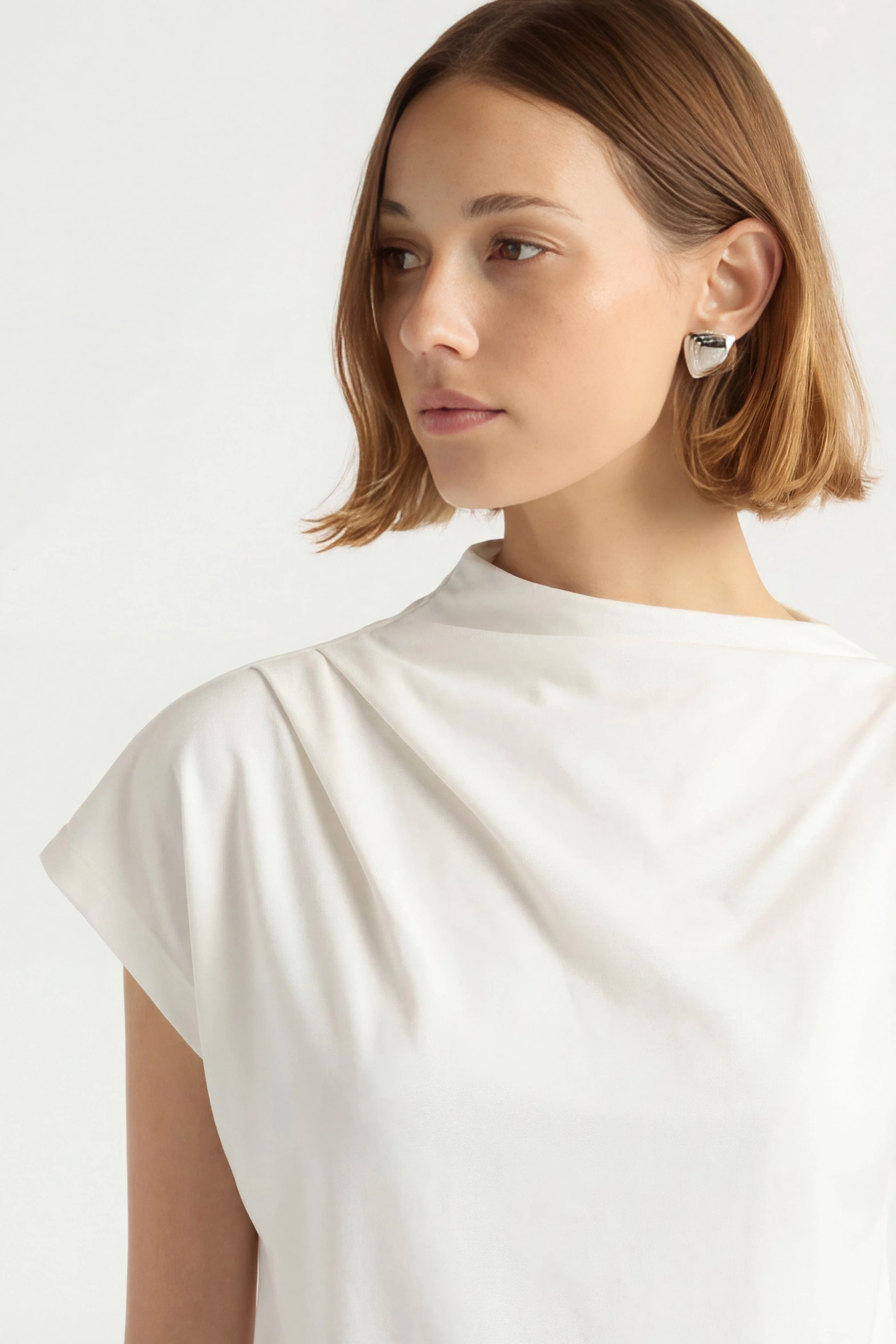 Kenny Asymmetric-Neck Tee - Image 7