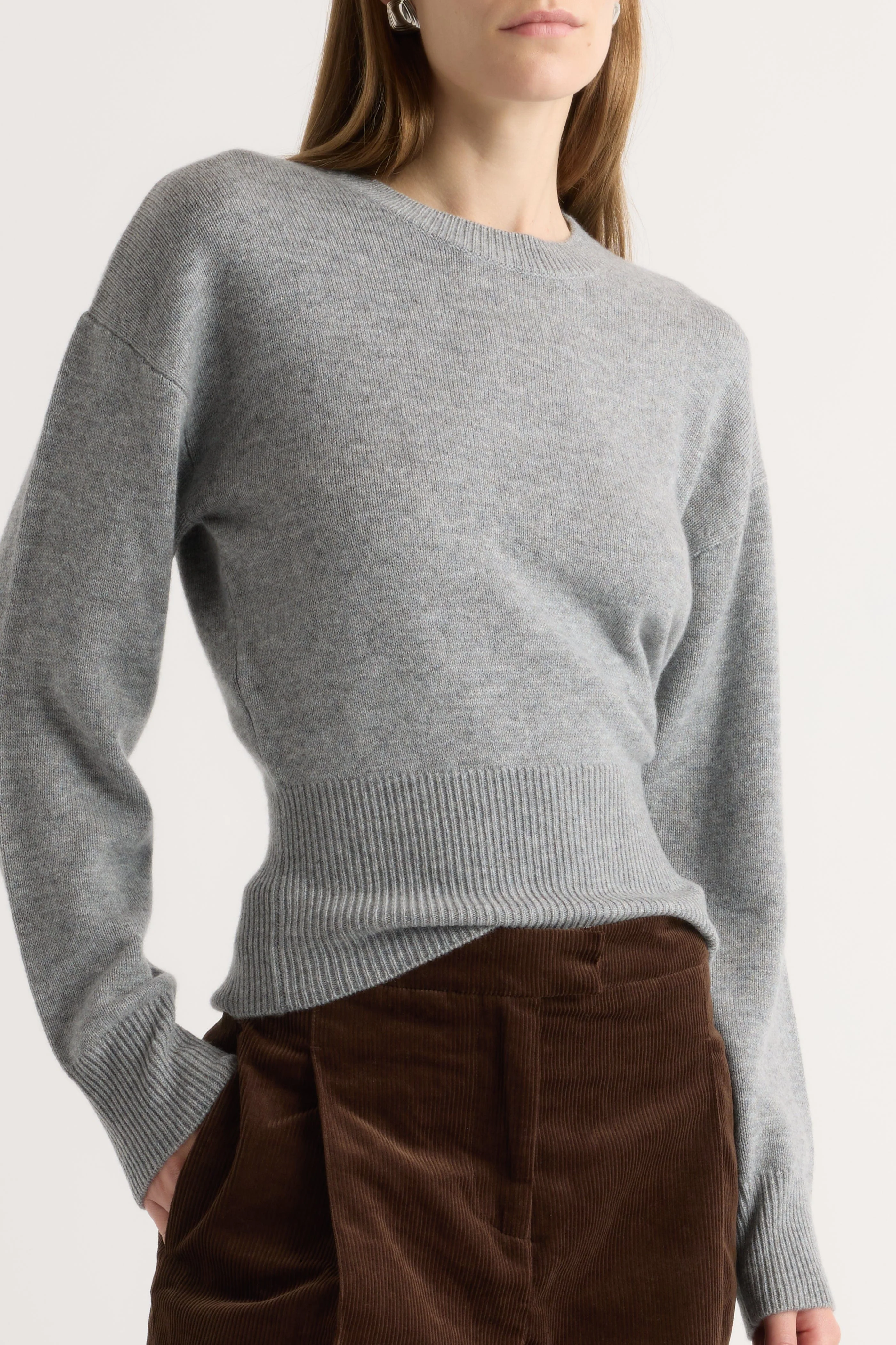 Marielle Wool-Cashmere Blouson Sweater - Image 5