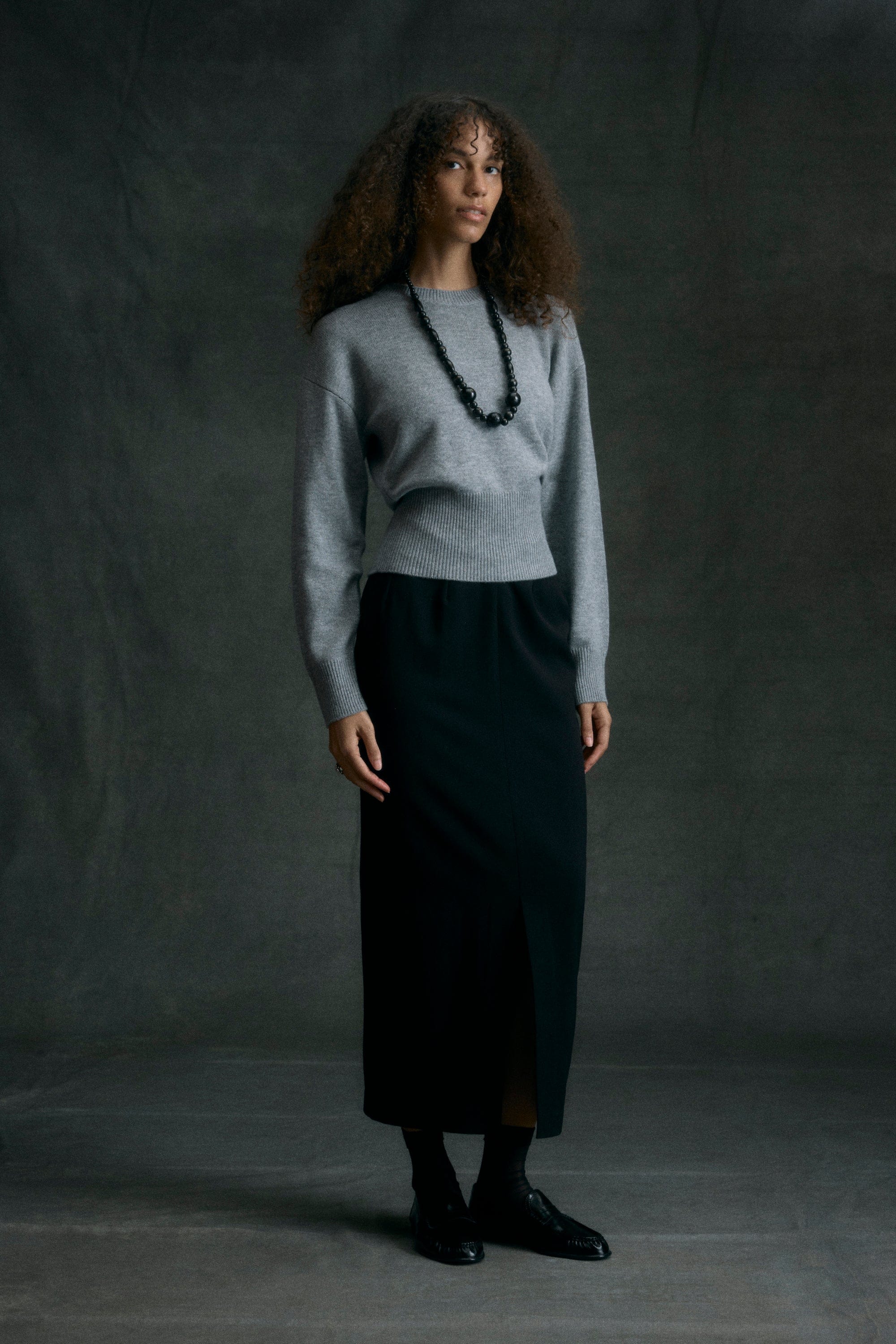 Marielle Wool-Cashmere Blouson Sweater - Image 7