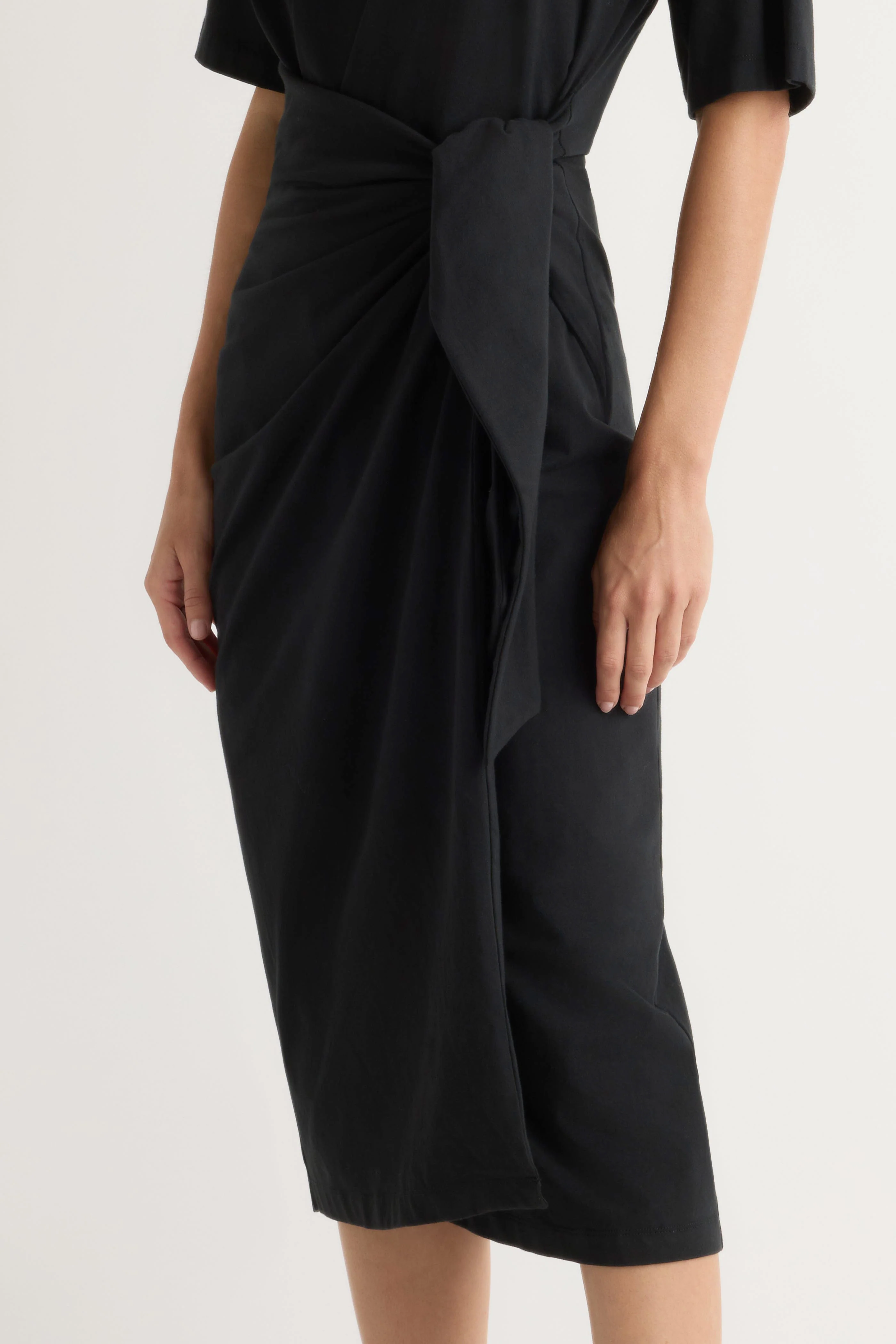 Noa Organic Cotton T-Shirt Wrap Dress - Image 9