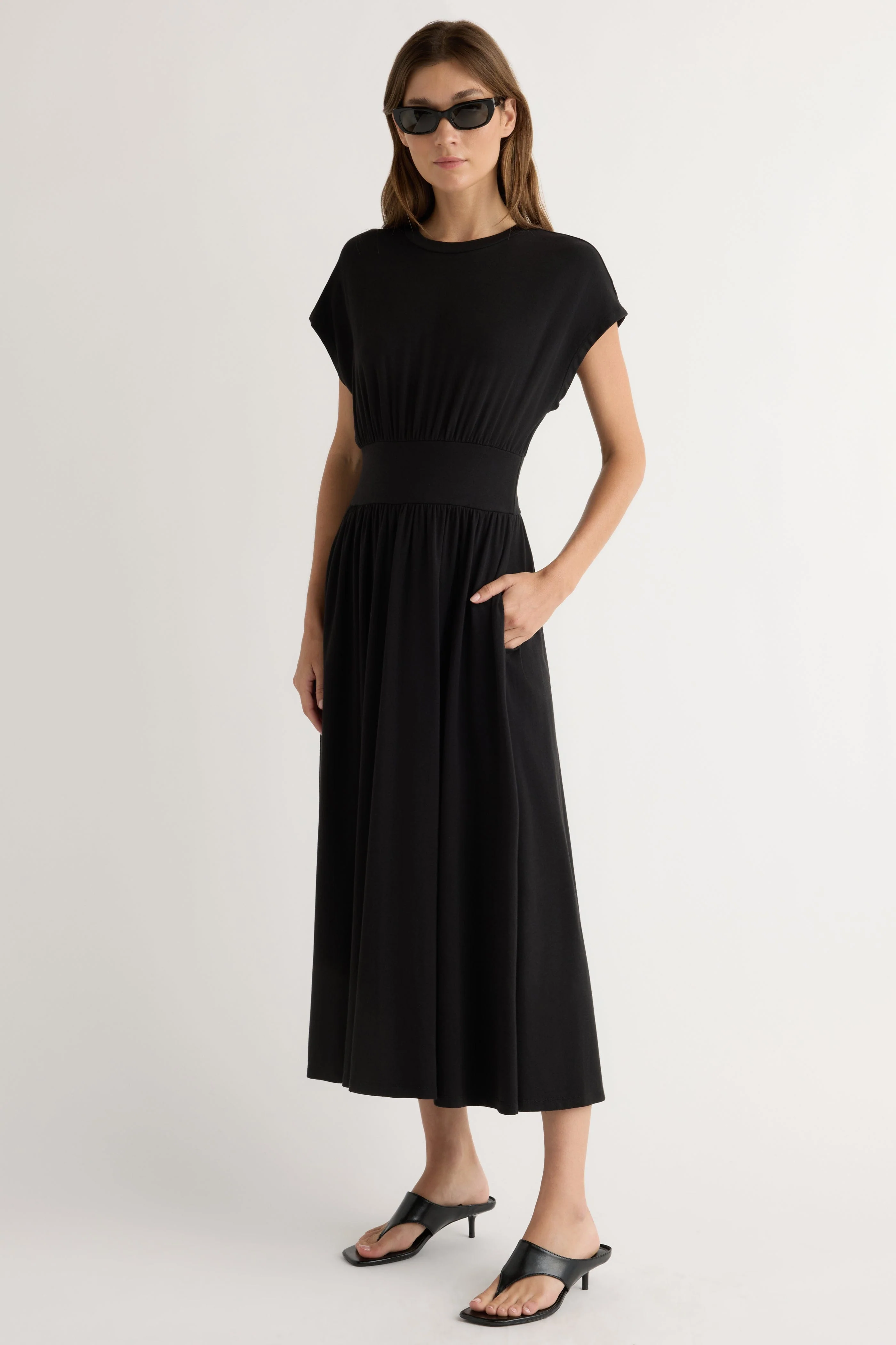 Prima Jersey Midi Dress - Image 9